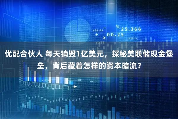 优配合伙人 每天销毁1亿美元，探秘美联储现金堡垒，背后藏着怎样的资本暗流？