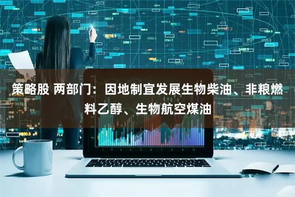 策略股 两部门：因地制宜发展生物柴油、非粮燃料乙醇、生物航空煤油