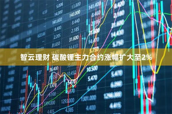 智云理财 碳酸锂主力合约涨幅扩大至2%